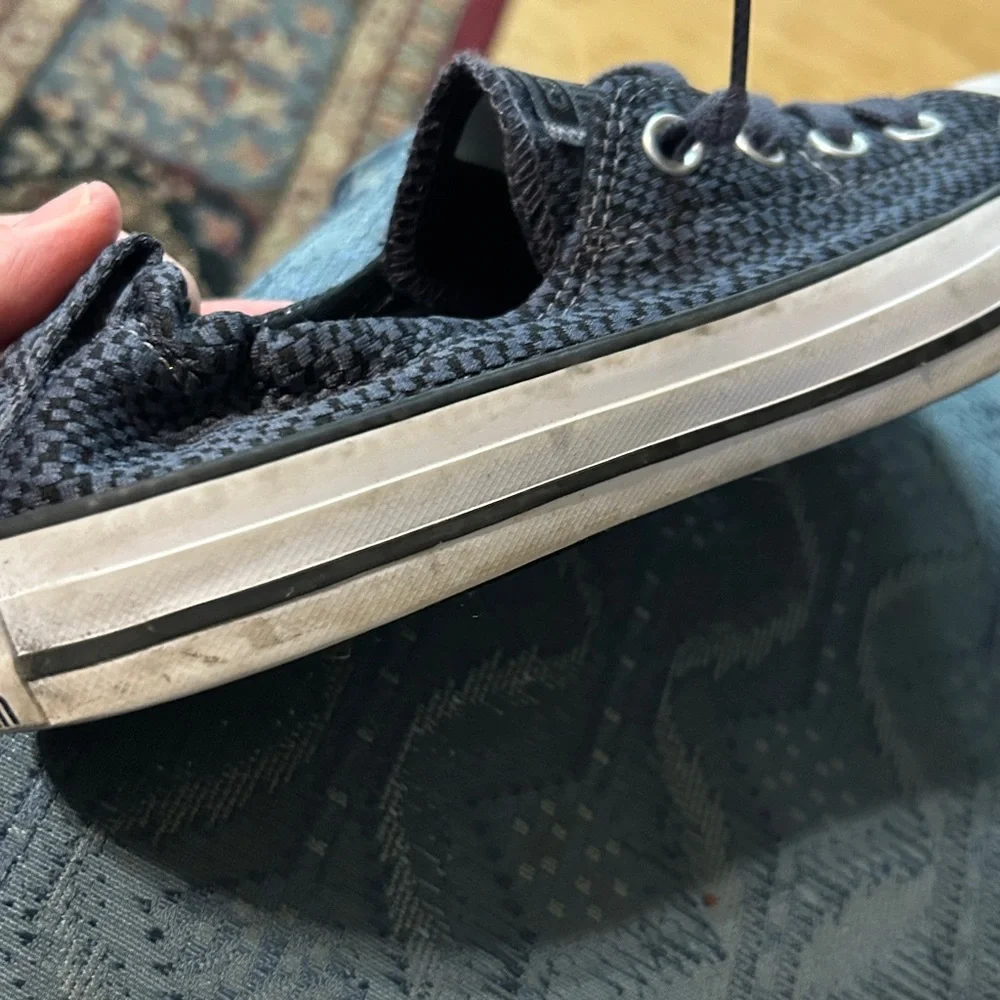 Converse Women’s Dark Gray Sneakers, slip-ons - Picture 4 of 9